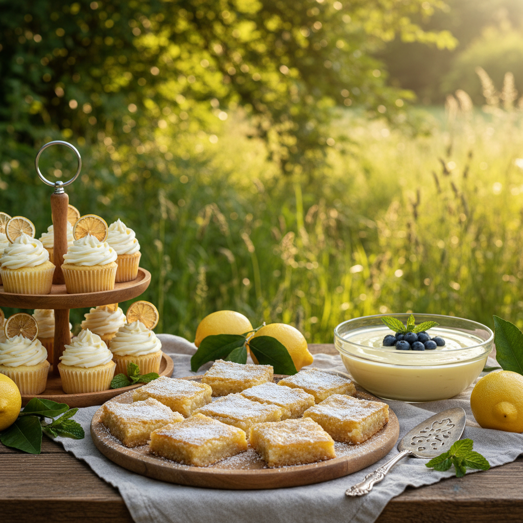 lemon dessert recipes illustration 2